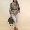 Jakna 52 DeLand/D - ecco suede print - Aztec military