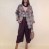 Jakna 52 DeLand/D - ecco suede print - Tartan Oops!