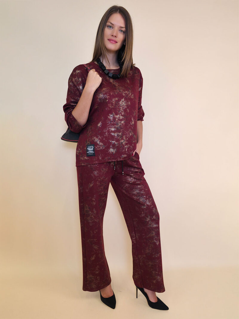 Majica 36 Belden - burgundy - Slika 2