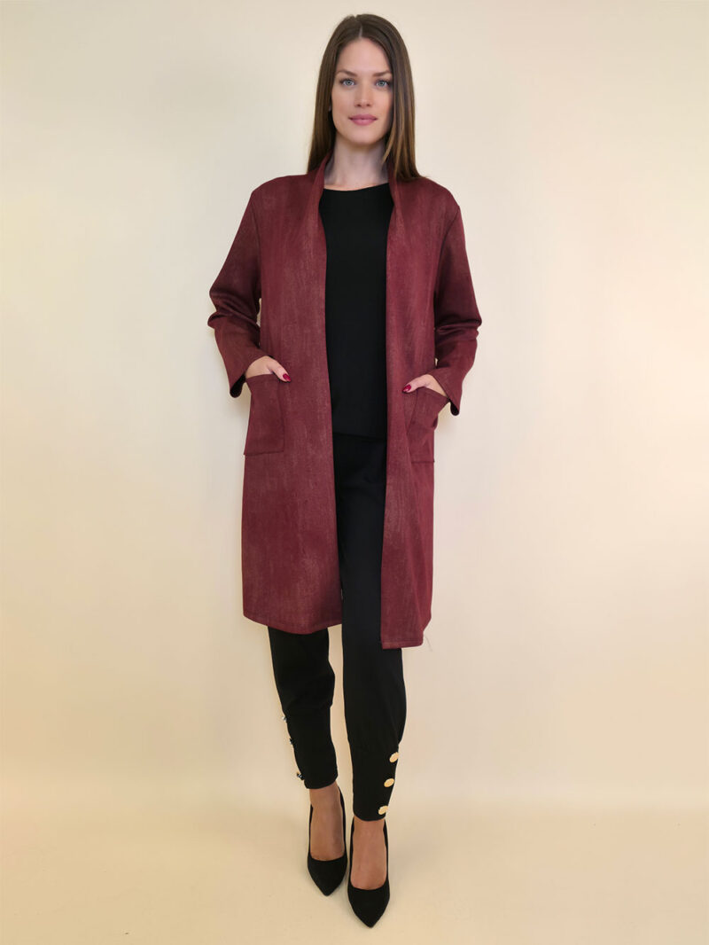 Ogrtač 54 Bancroft - burgundy - Slika 3