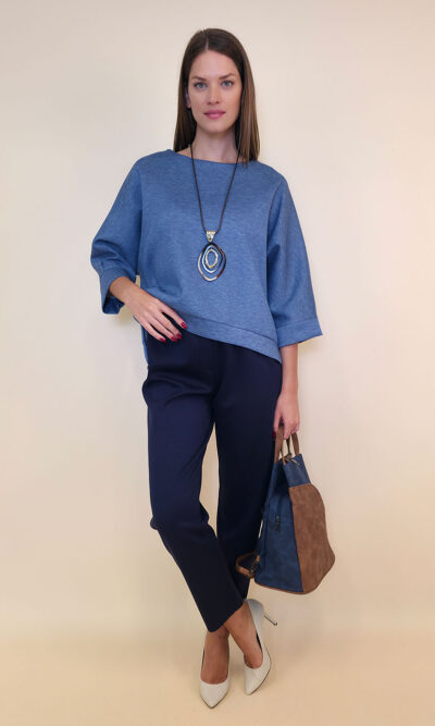 Tunika 45 Tatum - jersey UN - jeans