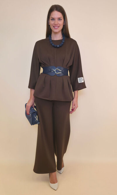 Tunika 40 Olanta - jersey UN - brown