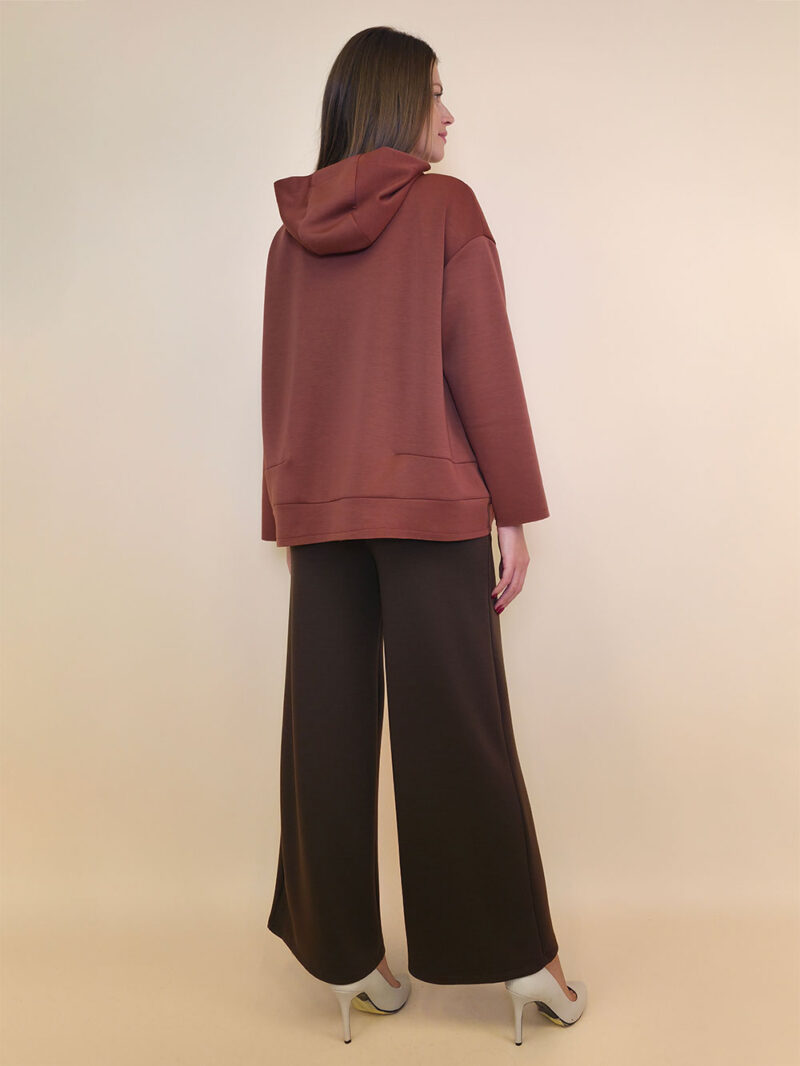 Jakna 48 Quinby - jersey UN cif/hood - coccio