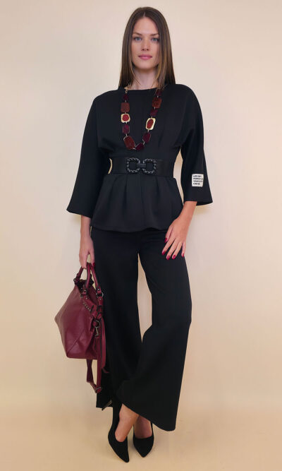 Tunika 40 Olanta - jersey UN - black