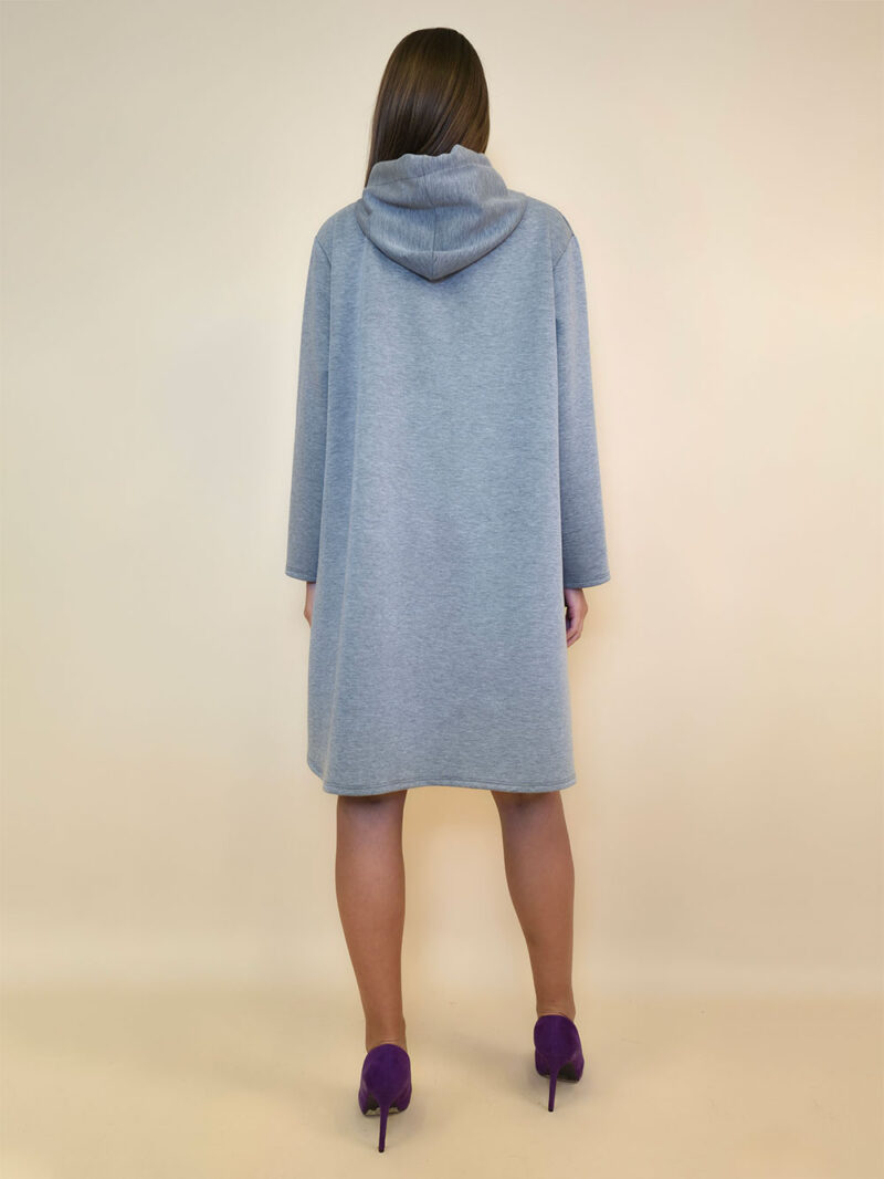 Haljina 40 Stanton - viscose jersey UN - grey