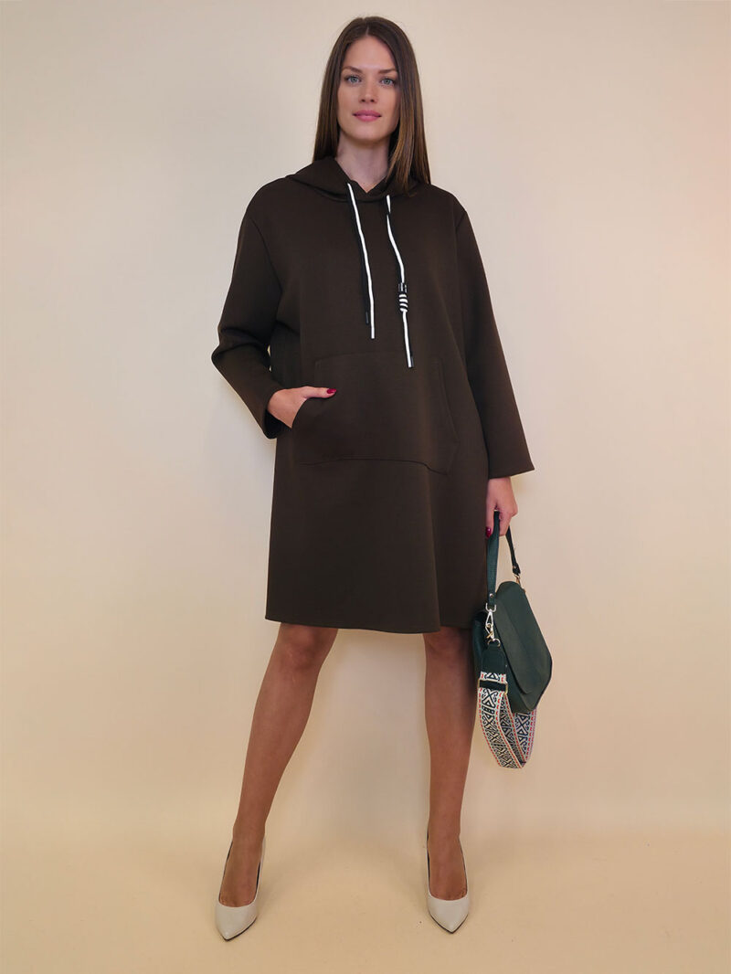 Haljina 40 Stanton - viscose jersey UN - brown