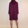 Haljina 40 Stanton - viscose jersey UN - burgundy