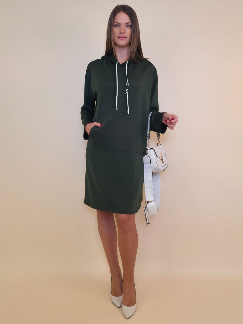 Haljina 40 Stanton - viscose jersey UN - military