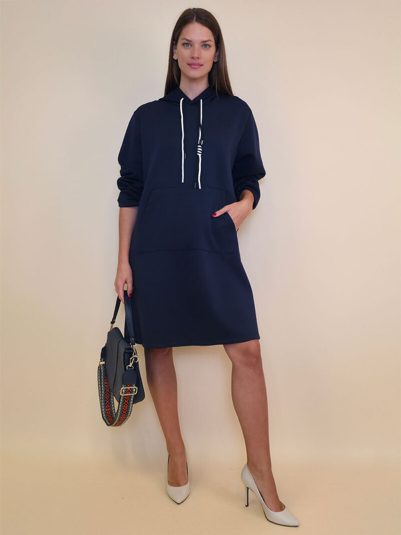 Haljina 40 Stanton - viscose jersey UN - navy