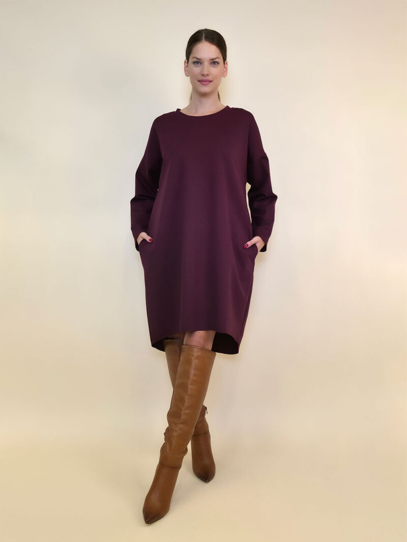 Haljina 40 Tigre - burgundy - Slika 2