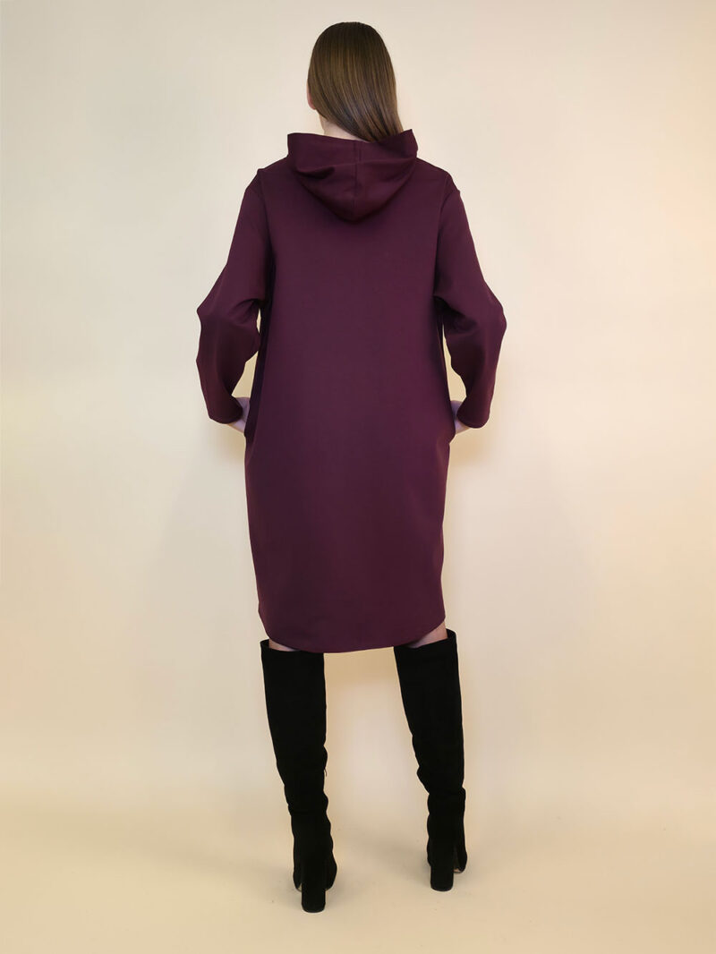 Haljina 48 El Hood - PR UN - burgundy