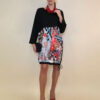 Haljina 42 Alma - felpa/print vezice - Cowboy mix