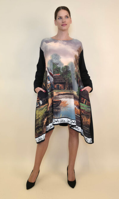 Haljina 47 Odell - felpa/print - La Dolce Vita Landscape