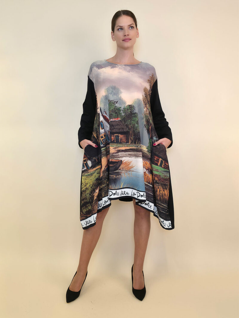 Haljina 47 Odell - felpa/print - La Dolce Vita Landscape
