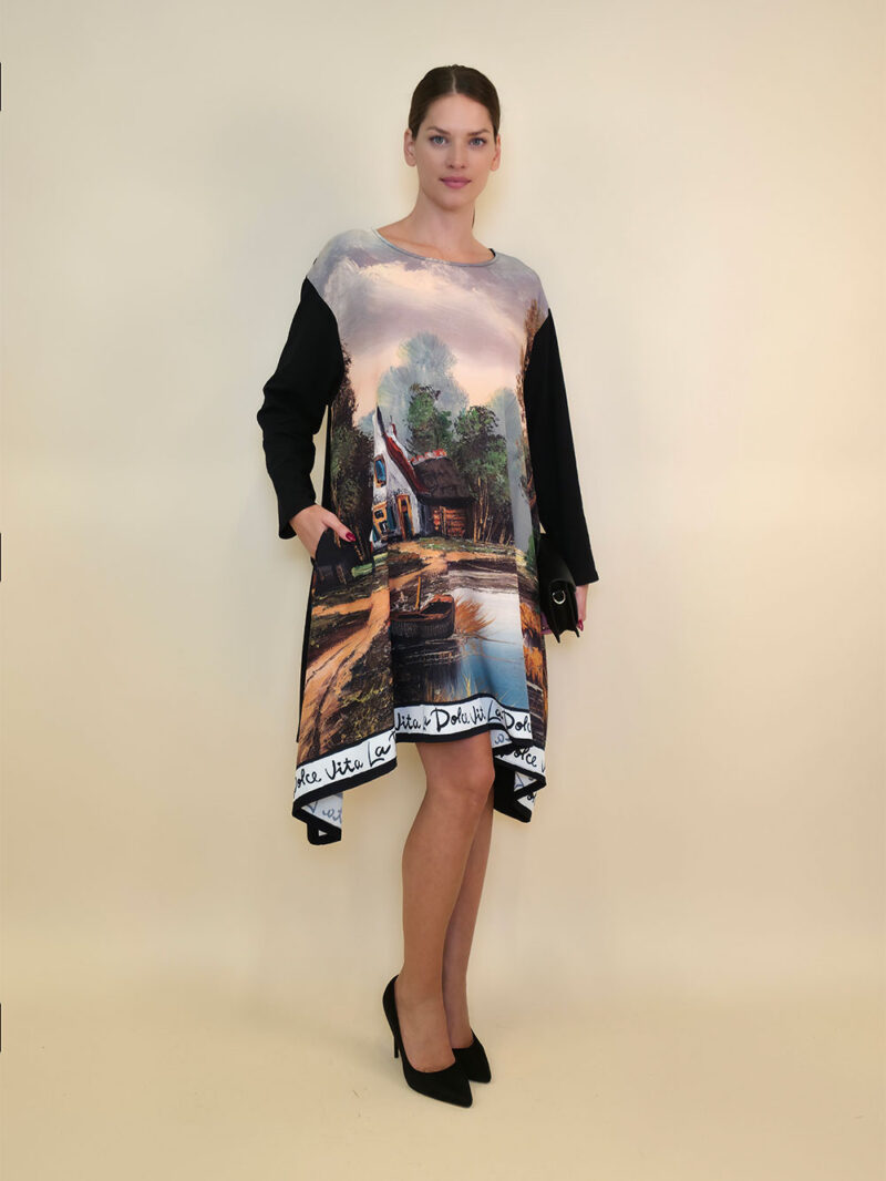 Haljina 47 Odell - felpa/print - La Dolce Vita Landscape