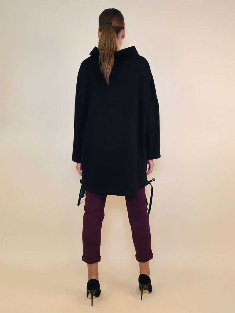 Tunika 48 Black Wings - felpa/ecco leather/print - White Poppy/Navy