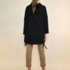 Tunika 48 Black Wings - felpa/ecco leather/print - Animal Poppies