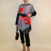Tunika 40 Abie - felpa/ecco lajsna/print - Dog Tooth Love you