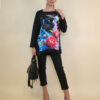 Tunika 44 Verdon - felpa/print 2 cifa - Leopard  Peonies