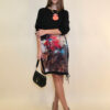 Haljina 42 Alma - felpa/print vezice - Tempera Brown mix