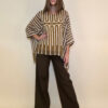 Tunika 36 Bogota - gtte print double U - olive