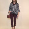 Tunika 36 Bogota - gtte print double U - olive