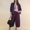 Jakna 68 Benedict - tesutto UN bomberg - burgundy