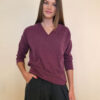 Majica 34 Trimble - jersey UN - burgundy