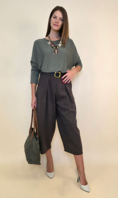 Hlače 60 Gaston - tesutto UN - brown