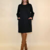 Haljina 32 Medon - viscose jersey UN - black