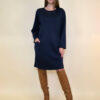 Haljina 32 Medon - viscose jersey UN - navy