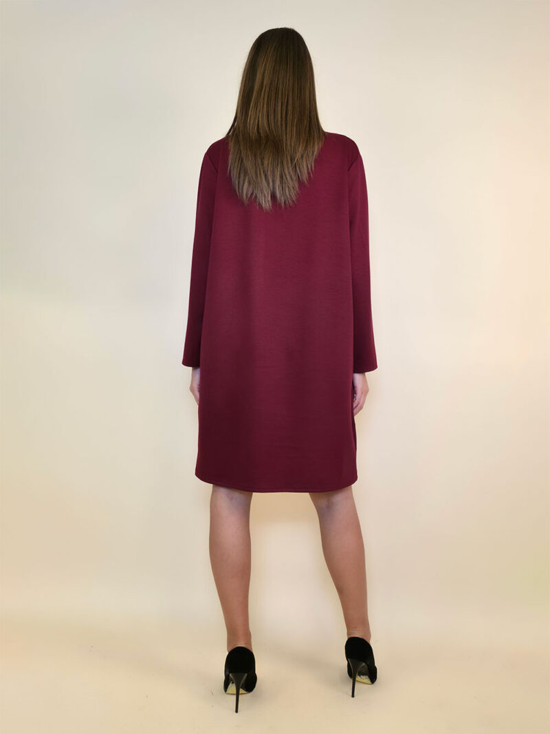 Haljina 32 Medon - burgundy - Slika 2