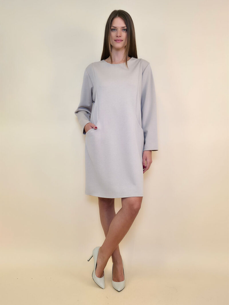 Haljina 32 Medon - viscose jersey UN - beige