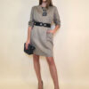 Haljina 32 Medon - viscose jersey UN - d.beige