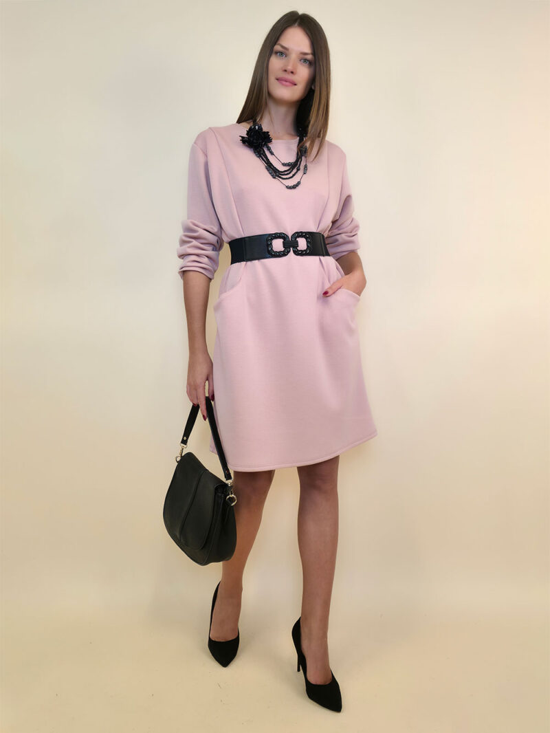 Haljina 32 Medon - viscose jersey UN - pink
