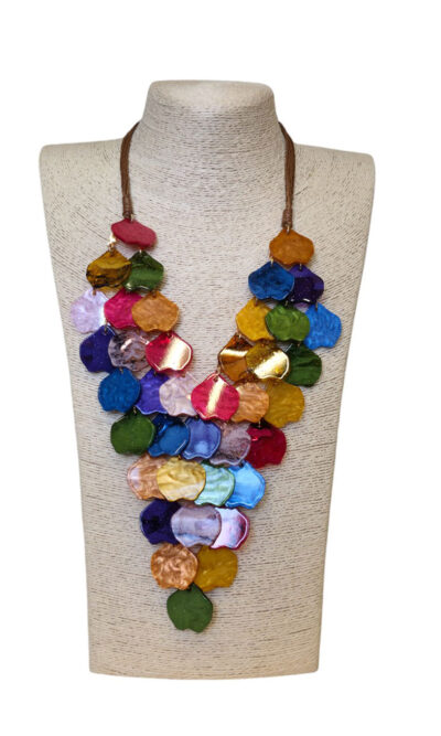 Ogrlica 24 - E small pearls - multicolor