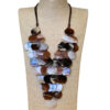 Ogrlica 24 - E small pearls - brown