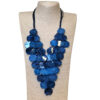 Ogrlica 24 - E small pearls - blue