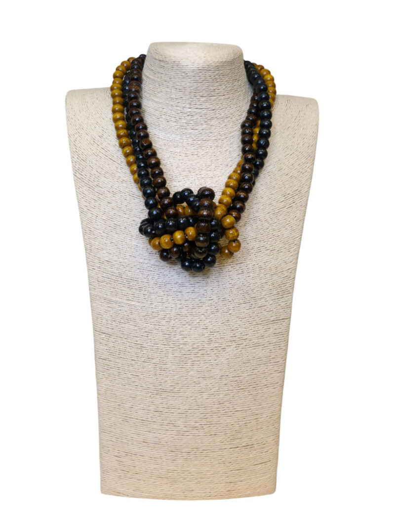 Ogrlica 12 - E wooden knot