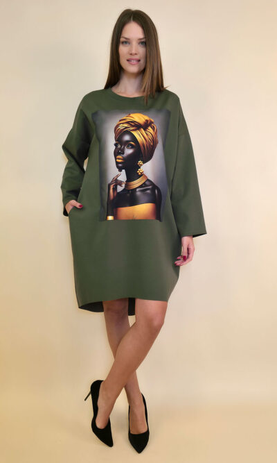 Haljina 44 Tigre PR - military - Golden Turban