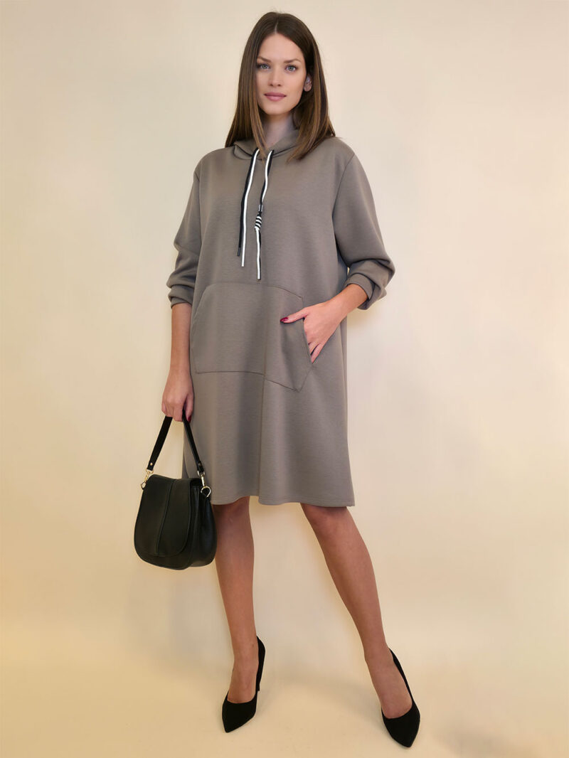 Haljina 40 Stanton - viscose jersey UN - fango