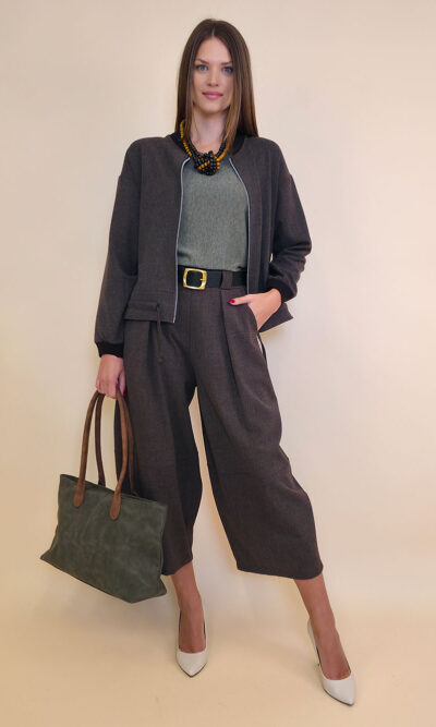 Jakna 68 Benedict - tesutto UN bomber - brown