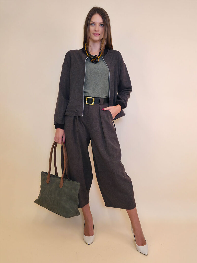 Jakna 68 Benedict - tesutto UN bomber - brown