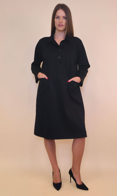Haljina 52 La Vergne - jersey UN - black