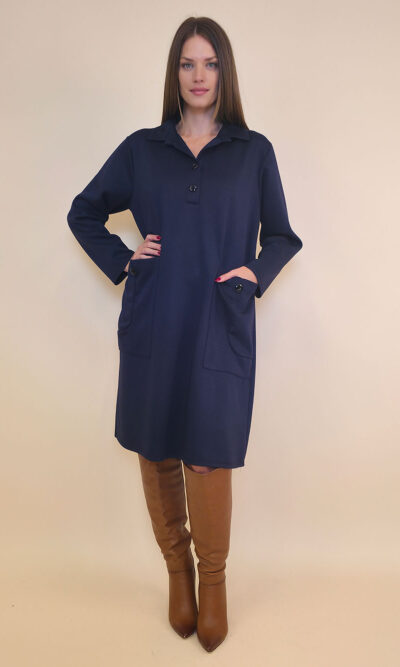 Haljina 52 La Vergne - jersey UN - navy