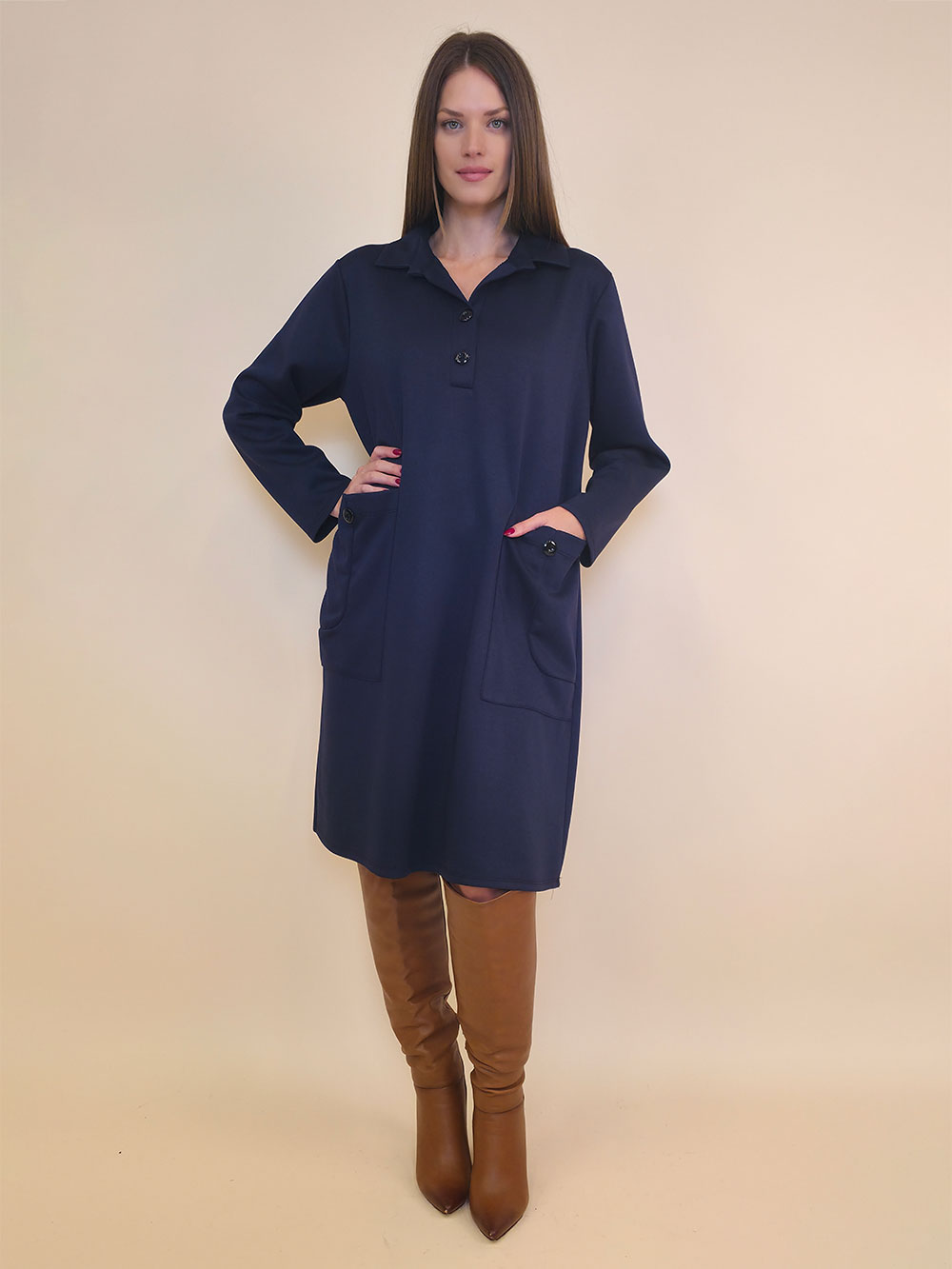 Haljina 52 La Vergne - jersey UN - navy