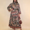 Suknja 52 Foster - suede print - Kashmir Green