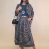 Suknja 52 Foster - suede print - Ornaments Ottanio