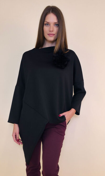 Tunika+cvijet 44 Coshcton - jersey UN - black