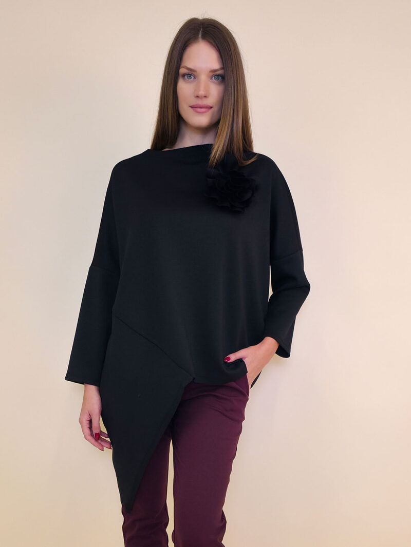 Tunika+cvijet 44 Coshcton - jersey UN - black